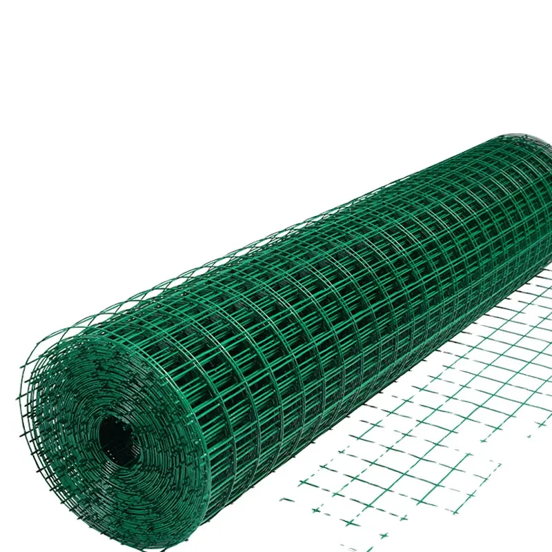 Commercio all'ingrosso PVC filo di acciaio a basso tenore di carbonio allevatori di pollame rete olandese per uso domestico o filo di recinzione per frutteti o rete metallica di saldatura