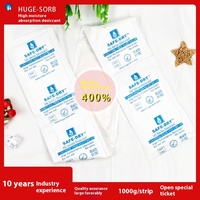 Huge-sorb Contenant de 1000g, Taux d'absorption d'humidité élevé de 400%, Nouvelle Génération de Dessiccant en Gel de Silice, également au Carbone
