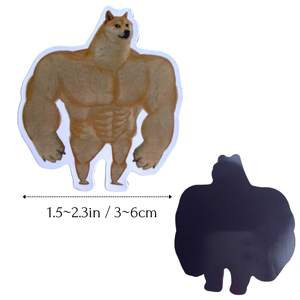 Aimants de réfrigérateur et de voiture les plus vendus, humoristiques, avec des chats et des chiens, des expressions d'emoji et des citations de Jésus, ensemble de mots amusants, transfrontalier - Product Image 3