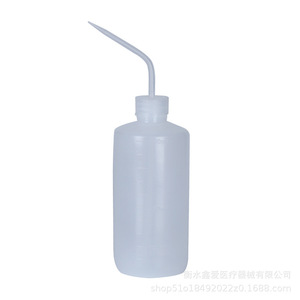 Botellas de Lavado Graduadas de 250-1000 ml con Tapa Roja y Blanca y Boquilla en Ángulo para Uso en Laboratorio - Product Image 5