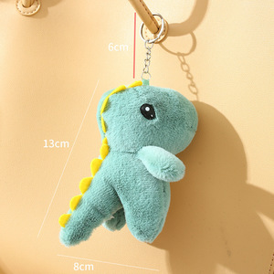 Peluche Dinosaure Mignon de Dessin Animé, Rembourrée en Coton PP, Poupée pour Machine à Pinces, Petite Peluche, Porte-clés, Cadeau, Pendentif de Sac à Dos, Vente en Gros - Product Image 6