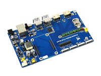 Module de calcul Raspberry Pi 4 Carte de base PoE Base POE Gigabit ETH 40Pin GPIO USB3.0 MIPI HDMl CSI RTC Fan Header 5/12V