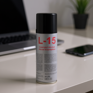 สเปรย์ทำความสะอาดอิเล็กทรอนิกส์และพื้นผิว L-15 ไอโซโพรพิลแอลกอฮอล์ 200 มล. - Product Image 3