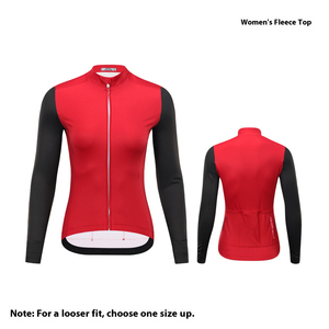 Contrast Raglan Sleeve Fleece Lined <b>Cycling</b> <b>Jersey</b> Full Zip <b>Thermal</b> Warm Long Sleeve Top for Cold Weather Outdoor MTB Bicycle - Product Image 1