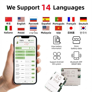 ECBMS 96s 10s 19s 36v 96v 100a 150a 파워 월 BMS 485 스마트 배터리 모니터 LiFePO4 리튬이온 UTV 가정용 에너지 저장 배터리 팩 - Product Image 4