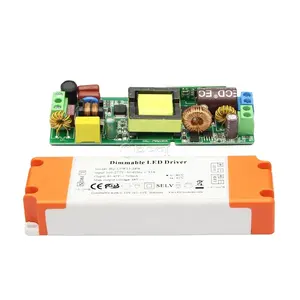 Boqi-Controlador led con parpadeo gratis, dispositivo con certificado CE CB SAA de 0-10v, 24-42v, 700mA, 3W a 65W