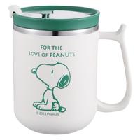 Mug de bureau en acier inoxydable 304 avec couvercle, design de dessin animé, tasse à café et à eau pour cadeau de couple