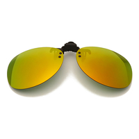 Lunettes de soleil polarisées à clipser avec verres relevables UV400 Cat.3 pour la conduite et la vision nocturne