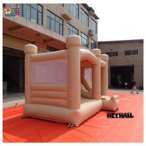 <span class=keywords><strong>Casa</strong></span> de Brinco Inflable Comercial de PVC Grande para Niños, Blanca, para Exteriores, <span class=keywords><strong>con</strong></span> Tobogán y <span class=keywords><strong>Piscina</strong></span> de Pelotas, 16x13 pies, Capacidad de 500 kg, para <span class=keywords><strong>Alquiler</strong></span> en Bodas y Fiestas - Product Image 3