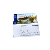 Boleto de Admisión Impreso para Turismo y Natación en Zonas Turísticas con Código QR Personalizado Anti-Falsificación