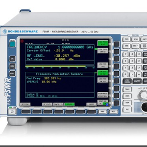 Sistema de Medición de Potencia de Fibra Óptica R&S FSMR50 FSMR26, de 2 Hz a 8/26.5/50 GHz, con Reducción de Complejidad de Calibración - Product Image 1