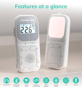 Babyphone numérique avec veilleuse, berceuses et mode d'économie d'énergie VOX - Product Image 4