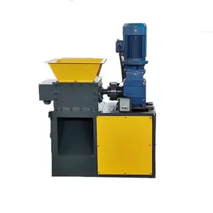 Quality industrial small paper and plastic shredder/glass garbage shredder/waste beer bottle crushing and recycling equipment