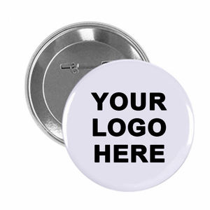 Nueva llegada <span class=keywords><strong>2025</strong></span> impresión personalizada Pin botón Logo estaño botón insignia Vierge - Product Image 1