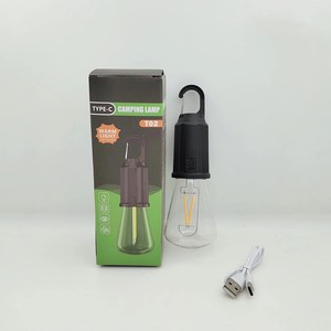 ราคาโรงงาน หลอดไฟ LED แบบชาร์จได้ รุ่น TYPE-C 5V ความจุแบตเตอรี่ 400mah ปรับความสว่างได้ เหมาะสำหรับตกแต่งในช่วงเทศกาล - Product Image 1