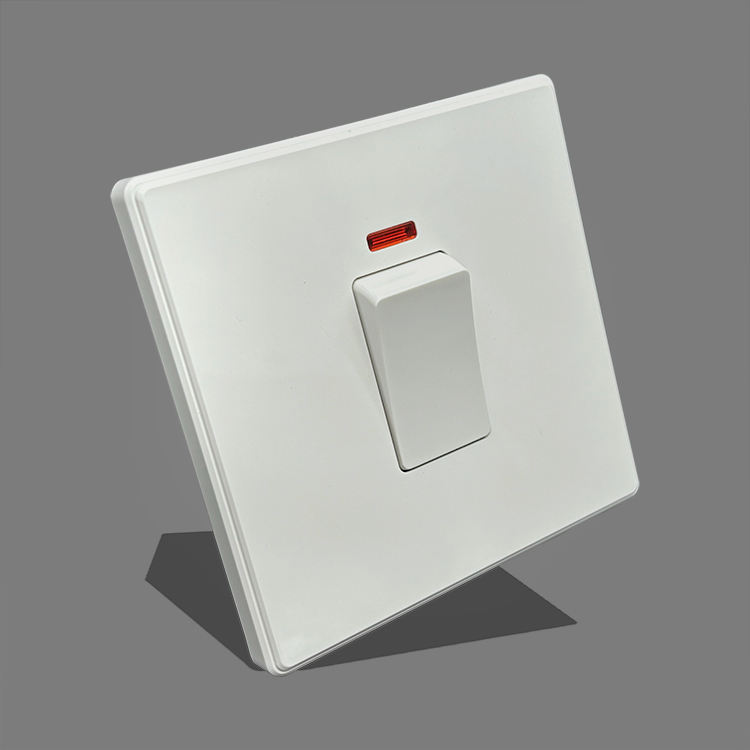 VNX V26 Series Wall Light Power Switch 86 Type 20A Water Heater Switch for Home