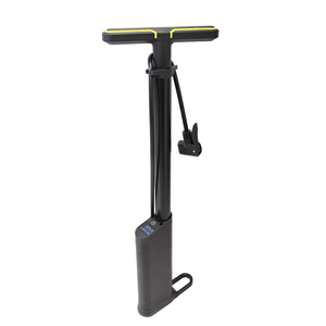 Pompe à main de vélo à jauge numérique 160 PSI personnalisée pompe à air de vélo à plancher en aluminium haute pression avec type de <span class=keywords><strong>valve</strong></span> SCHRADER - Product Image 1