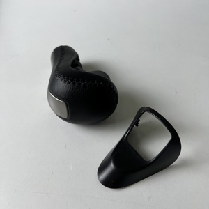 for Honda Accord <b>Gear</b> Shift <b>Knob</b> Leather Carbon Fiber Texture 2010-2012 Automatic Transmission - Product Image 3