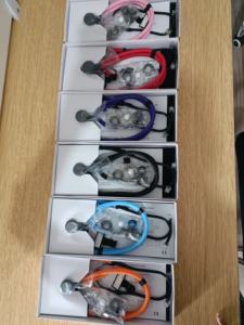 Estetoscopio Cardiológico de Doble Tubo y Doble Cara Profesional Médico Negro - Product Image 4