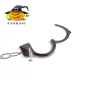 Esposas Metálicas Fankasi 1140.3681 para Bromas de Halloween, Juguete Unisex - Product Image 5