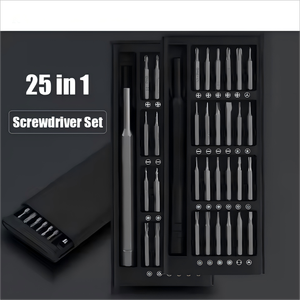 <span class=keywords><strong>24</strong></span>-in-1 chính xác đa chức năng <span class=keywords><strong>bit</strong></span> Screwdriver phù hợp với DIY điện thoại di động sửa chữa máy tính 25 OEM đa năng chrome kết thúc thép - Product Image 3