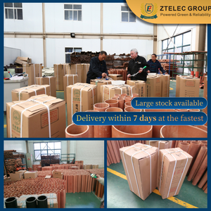 ZTELEC Brown 3725/PFCC41 Barra Redonda Laminada de Tela Fenólica de Algodón/Viga de Baquelita Catalina para Paneles de Distribución de Gabinetes - Product Image 5