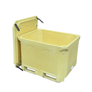 300L Suppliers Factory LLDPE PU Large Capacity Cold Chain Fish Bin Insulated Fish <strong>Box</strong> for Seafood Fishing - Product Image 1