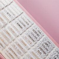 Onglets de Bible blancs laminés avec lettrage en relief doré, onglets de Bible espagnols pour femmes et hommes