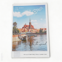 Cubierta y Hojas para Cuaderno de Viaje, Cuaderno en Blanco para Sublimación B5, Cuaderno de Lujo Vintage para Oficina y Estudiantes, Libreta Simple con Anillas