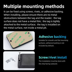 Wयुआन औद्योगिक uhf <span class=keywords><strong>rfid</strong></span> लेबल 860-960mhz एंटी-मेटल वाटरप्रूफ टिकाऊ निष्क्रिय टैग Epc - Product Image 4