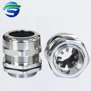 ขั้วต่อ IP68กันน้ำสำหรับการเชื่อมต่อ<span class=keywords><strong>ไฟ</strong></span>ฟ้าของต่อม<span class=keywords><strong>สาย</strong></span>ทองเหลืองคลื่นแม่เหล็ก - Product Image 2