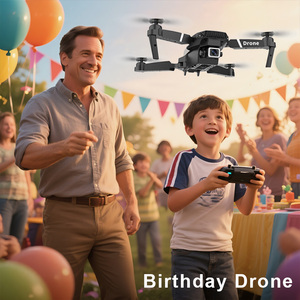 E88 Pro Gấp Drone Máy Ảnh Kép <span class=keywords><strong>Mini</strong></span> Drone Cho Trẻ Em Người Mới Bắt Đầu Quadcopter Đồ Chơi Kinder <span class=keywords><strong>Mini</strong></span> Drohne Spielzeug Drohne Geschenk RC - Product Image 2