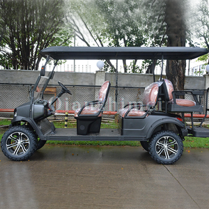48V Electric Club Golf Cart 4x4 Lifted Street Legal Off-Road Buggy pour voiture de chasse pour 2 4 6 <span class=keywords><strong>Transport</strong></span> spécial à vendre - Product Image 4