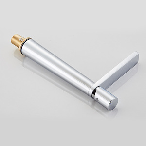 Mitigeur sanitaire mitigeur de lavage des mains robinets en laiton brossé robinet de lavabo pour salle de bain hôtel villa - Product Image 4