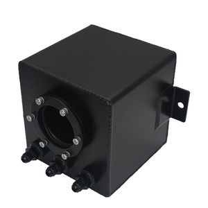 2L黒旋回ビレット高流量燃料サージタンクAN6 044外部燃料ポンプに適合 - Product Image 4