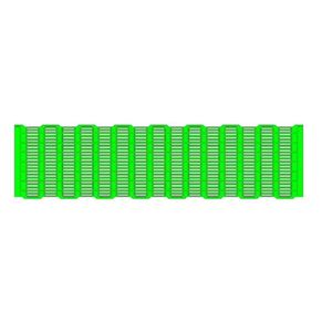 BIG CHINA Nuevo suelo de plástico verde para cabras Piso de listones de plástico para ovejas y cabras Venta - Product Image 2