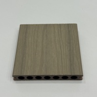 Tarima de Exterior de Madera y Plástico Compuesto, Diseño Moderno, Antideslizante, Coextrusión WPC