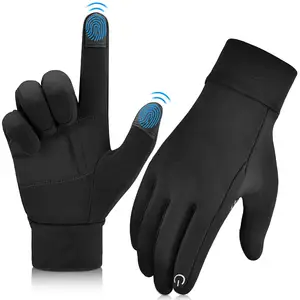 Guantes Térmicos de invierno para hombre y mujer, resistentes al viento y con pantalla táctil, para acampar y ciclismo