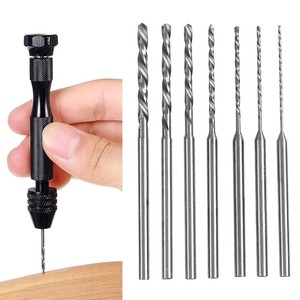 1 pezzo punte per trapano a punta Micro torsione Set di punte per impugnatura diritte con gambo da 2.35mm 0.5-2.0mm strumenti per la lavorazione del legno di alta qualità - Product Image 2