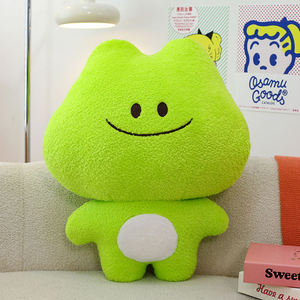 Peluche <span class=keywords><strong>Verde</strong></span> a Forma di Piccolo Rana, Simpatico Giocattolo in Peluche <span class=keywords><strong>Verde</strong></span> a Forma di Animale, Regalo Ideale per <span class=keywords><strong>la</strong></span> Casa per Bambini e Bambine - Product Image 4
