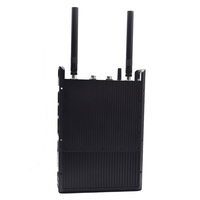 Radio UHF/VHF de Malla para Mochila, Radio Definida por Software (SDR), Controlador de Vuelo, Sistema de Seguimiento UAV con Antena Omnidireccional de Frecuencia Saltante FHSS