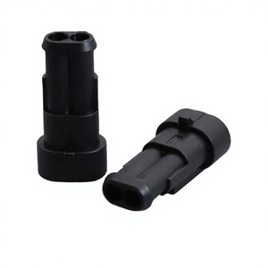 FEH 282104-1 Female 2-core 2P Auto Wire-to-Wire Connector Automotive Housing - Product Image 2