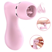 Leistungsstarker Saugvibrator für Frauen Sauger für Klitoris Brustwarzen Orale Klitorale Stimulation Erotisches Sexspielzeug für Erwachsene