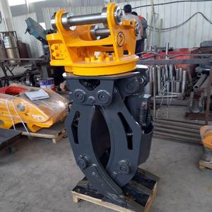 Duurzame Tdc Graafmachine Hydraulische Roterende Grijper Bevestiging-Efficiënte Roterende <span class=keywords><strong>Log</strong></span> Grijper Voor 3-20 Ton Graafmachines - Product Image 2