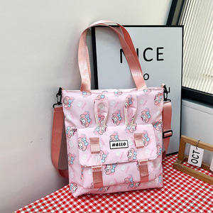 Nouveau sac de réparation en nylon à bandoulière unique sac à bandoulière mignon chien de laurier grande capacité sac étanche - Product Image 2