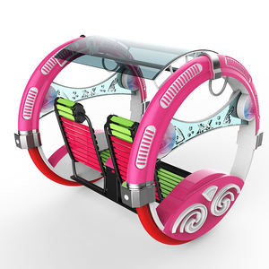 HAOJILE Outdoor Happy Swing Car 360 Rolling Car Niños Adultos Equipo de entretenimiento Centro comercial Parque de atracciones Rotating <span class=keywords><strong>Leswing</strong></span> - Product Image 1