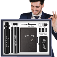 Coffret Cadeau d'Entreprise de Haute Qualité pour les Fêtes, Stylo Publicitaire en Bois et Métal, Carnet Kraft, Logo Personnalisé