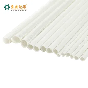 Fiberglass Sleeve Best Material Different Voltage High Temperature Electrical Tube Insulation Braided Sleeving Fiberglass Sleeve For Motor Winding