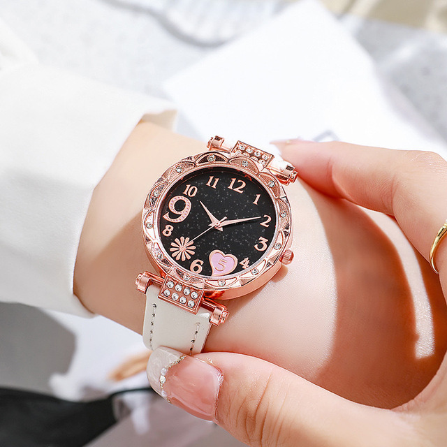 Hot Selling Fashion Women Girl Watch Quartz Watch Gift Luxury Crystal Wrist Watches