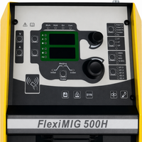 Machine à souder à l'arc Inverter 4-en-1 MIG/MMA/TIG KindArc Flexi MIG-500H 500A, prête pour la robotisation, 380V, usage intensif, 100% acier inoxydable